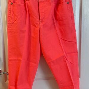 Vintage America Coral capri pants